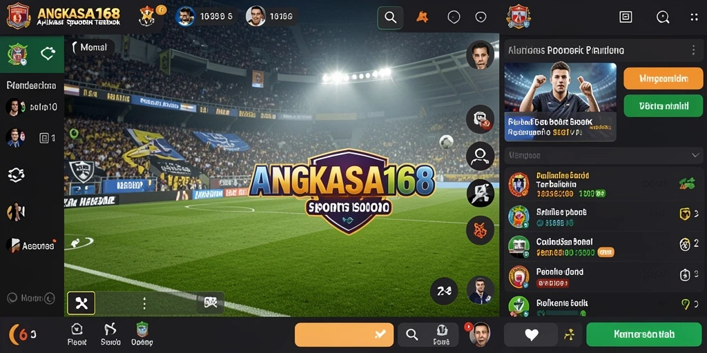 Screenshot menunjukkan tampilan antarmuka pengguna ANGKASA168 saat taruhan berlangsung.