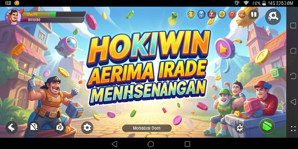 Screenshot gameplay HOKIWIN menampilkan aksi seru di dalam permainan.