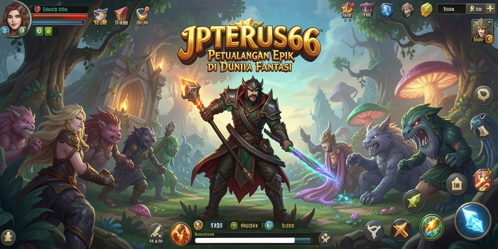 Tampilan dinamis dari pertempuran epik di JPTERUS66.