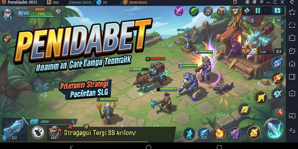 Tampilan gameplay seru dari PENIDABET dengan strategi SLG yang mendalam.
