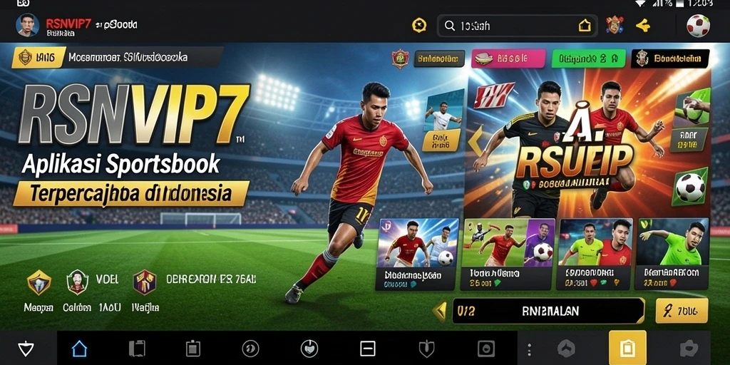Tampilan gameplay RSNVIP7 dengan berbagai opsi taruhan olahraga.